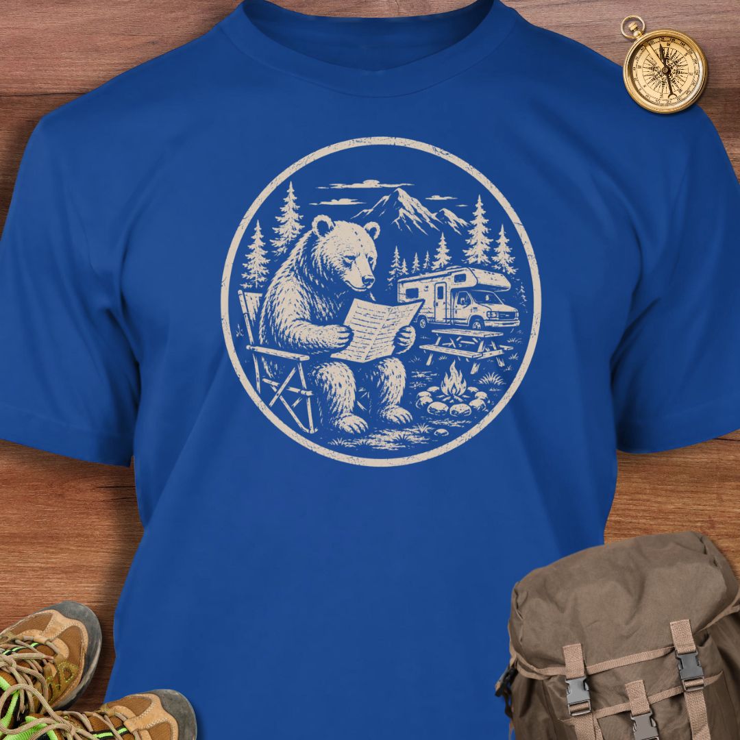 Camping Bear T-shirt