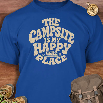 Campsite Happy Place T-shirt
