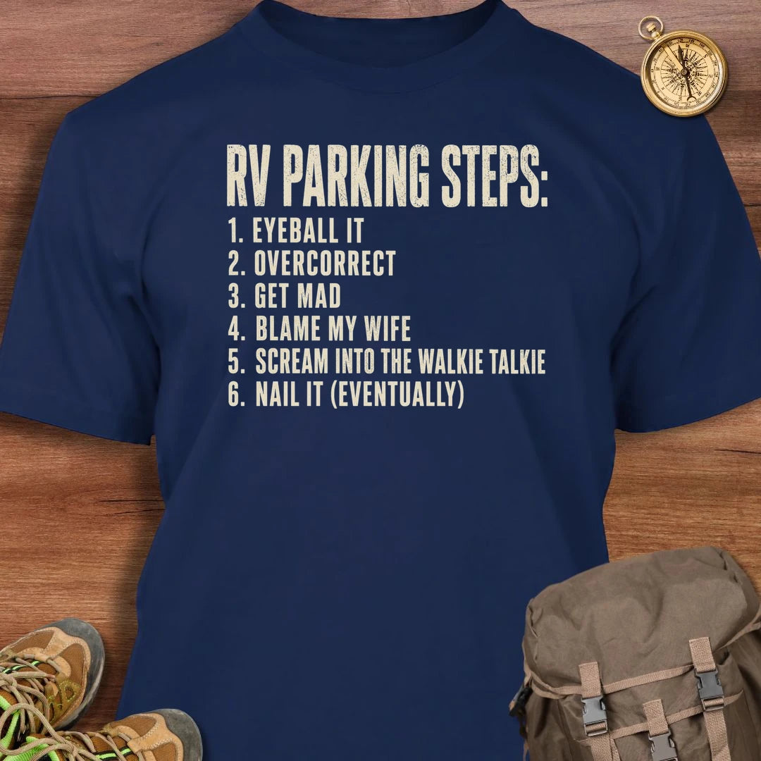 RV Parking Steps T-Shirt