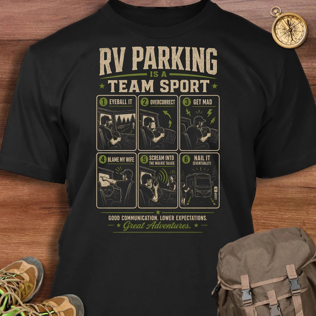 RV Parking Team T-Shirt