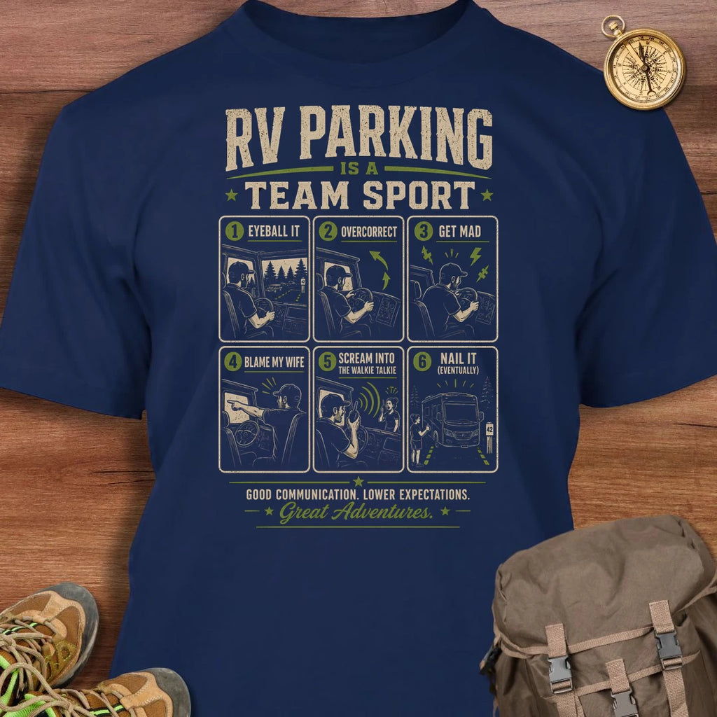 RV Parking Team T-Shirt