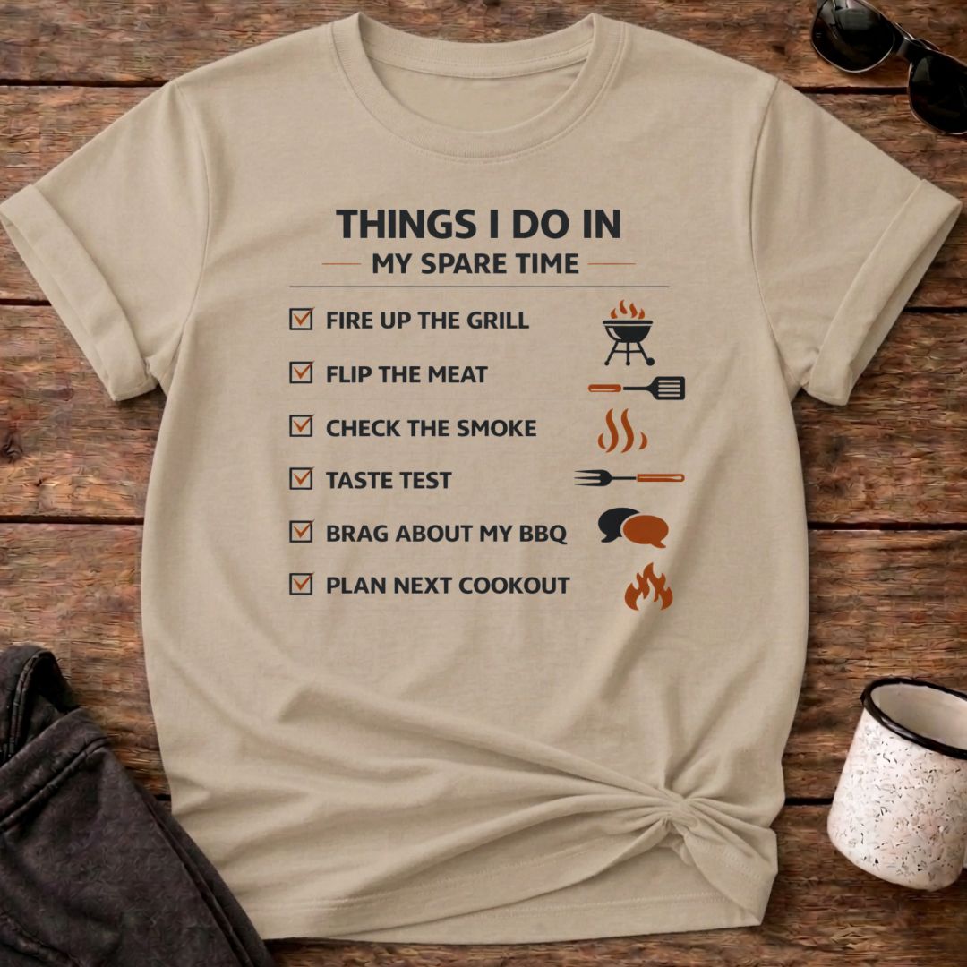 Things I Do T-Shirt (Grilling)