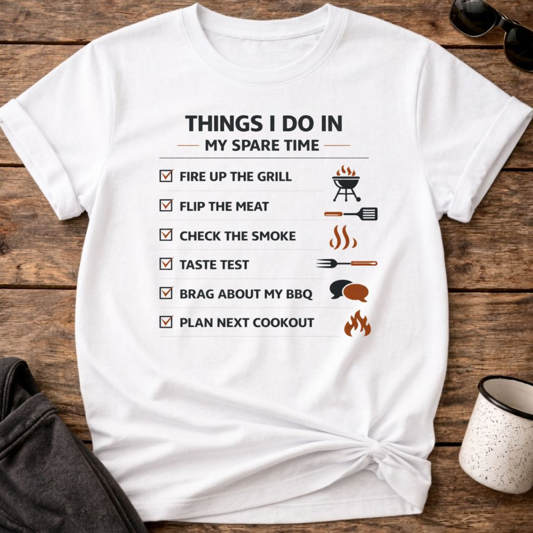 Things I Do T-Shirt (Grilling)