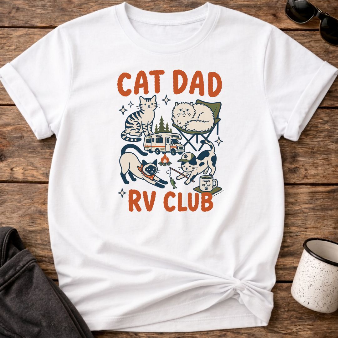 Cat Dad T-Shirt