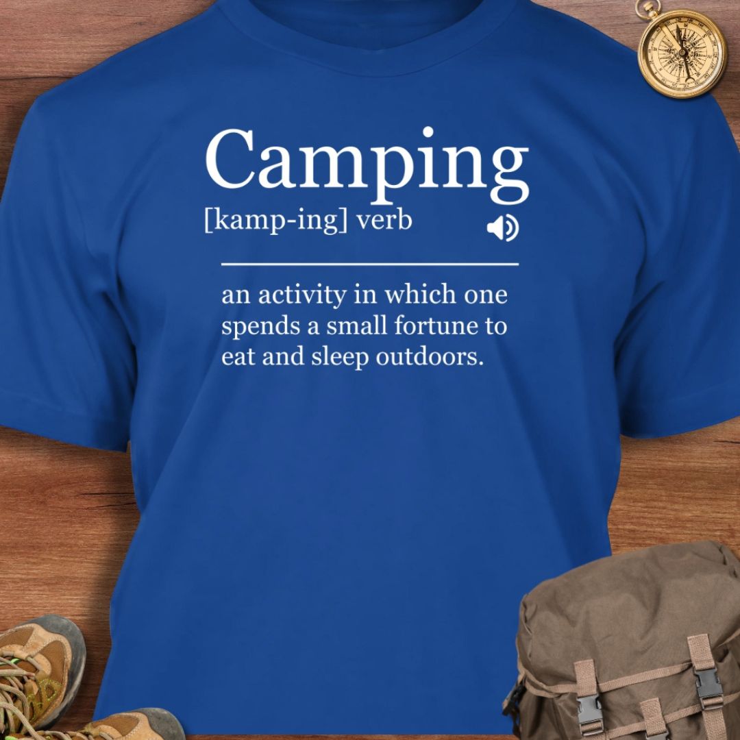 Camping Definition T-Shirt